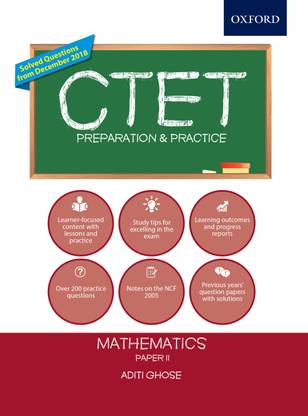 CTET Preparation and Practice  - Mathematics Paper II 1 Edition
