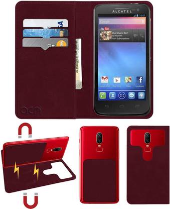 ACM Flip Cover for Alcatel One Touch Sapphire 2
