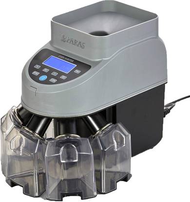 PARAS 950 High Speed Coin Counting Sorting Machine Coin Bank