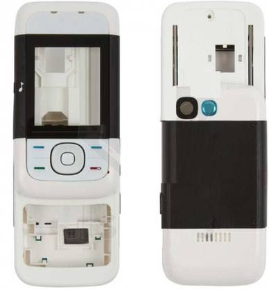 Richuzers NOKIA 5200 Front & Back Panel (BLACK/WHITE) Front & Back Panel