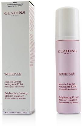 Clarins Paris White Plus Pure Translucency Brightening Creamy Mousse Cleanser_3372
