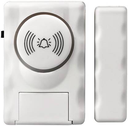 LogicInside : MC06-1 Wireless, Magnetic, Anti-theft High Decibel Sensor Burglar Door & Window Door Window Alarm