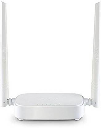 TENDA N301 Wireless-N300 Easy Setup Router Wireless Router 2.4 GHz 300 Mbps Wifi Speed Single Band External Antenna Ethernet (Cable Broadband)