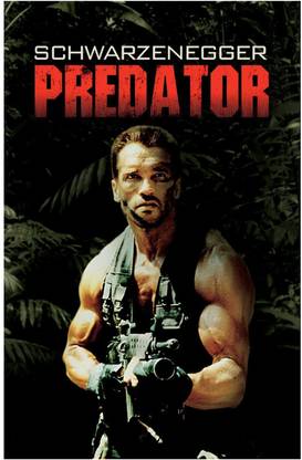 Arnold Predator Movie Poster Paper Print