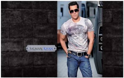 Salman Khan Poster - salman khan posters - salman khan - salman khan wall posters Paper Print