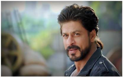 Shah Rukh Khan Poster - Shahrukh Khan posters - Shah Rukh Khan - Shah Rukh Khan wall poster Paper Print