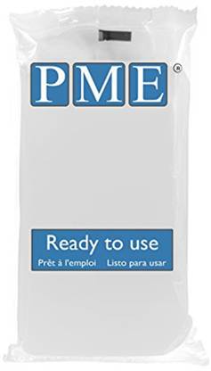 PME Uncoloured Sugarpaste Icing Cake Baking Fondant Decorating Regalice (250G)