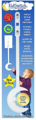 Kidswitch Light Switch Extender For Kids - 2 Pack