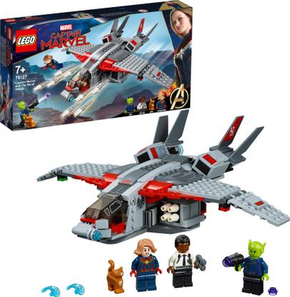 LEGO Captain Marvel and The Skrull Attack(307Pcs)