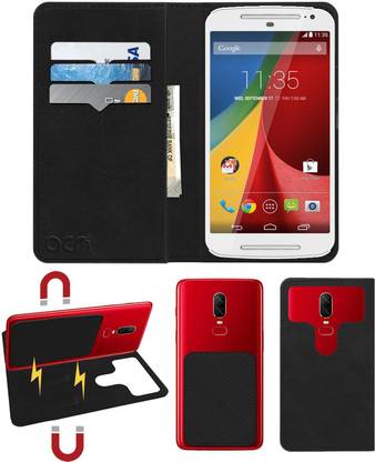 ACM Flip Cover for Motorola Moto G 2nd Gen 2014