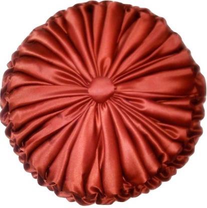 Round cushion Satin Cushions Cover