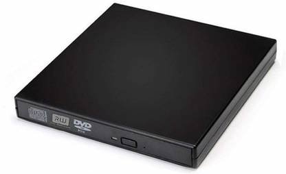 spincart External CD/DVD Drive, USB 2.0 Portable Slim CD/DVD Drive for Laptop Desktop Notebook Windows and Mac OS External DVD Writer