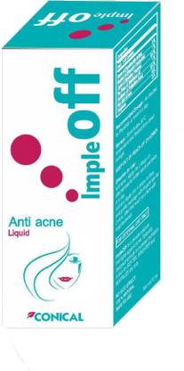 conical IMPEL Off Anti Acne Liquid For Remove Acne and Blackheads- Off your Pimple With IMPEL Off 10 ML