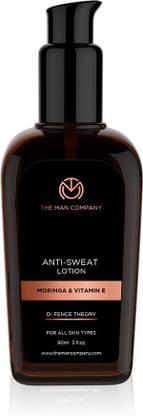THE MAN COMPANY Defence Theory Moringa & Vitamin E, Anti sweat Lotion, Controls sweat in private parts