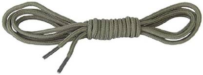A D STYLES ARMY GREEN / OLIVE COLOR - ROUND SHOE LACES - FOR HIKING TRACK SHOES / SPORTS SNEAKERS / BOOT STRINGS - 47 inch Shoe Lace