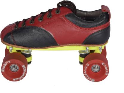 A.S.A Fix body Skates with Rubbered Bouncing Wheels In-line Skates - Size 9 Euro