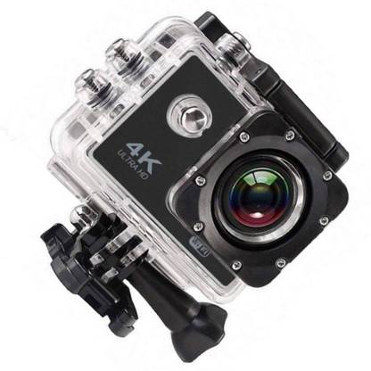 BIRATTY 4K Action Camera Ultra HD 1080P Waterproof with Rechargeable Battery Compatible with Android, Sports and Action Camera