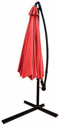 Urbancart 3 Meter Wide Easy to Operate Outdoor Patio Umbrella with 8 Sturdy Ribs Tent - For 7 Persons