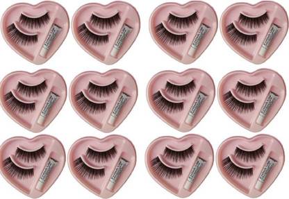 ShopiMoz False-Fake Eyelashes With Glue Set