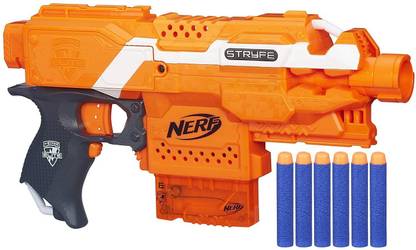 Nerf N-Strike Elite Stryfe Blaster (6 Darts) Guns & Darts