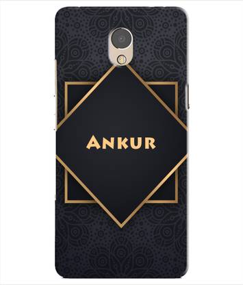 ETECHNIC Back Cover for Lenovo P2 With Name Ankur