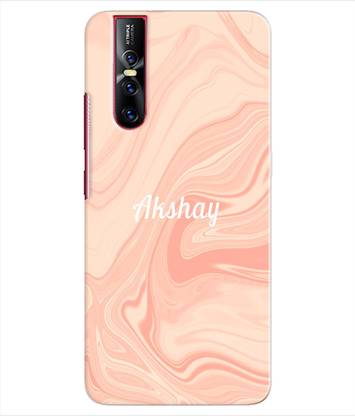 ETECHNIC Back Cover for Vivo V15 Pro With Name Akshay