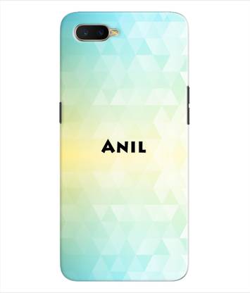 ETECHNIC Back Cover for Oppo K1 With Name Anil