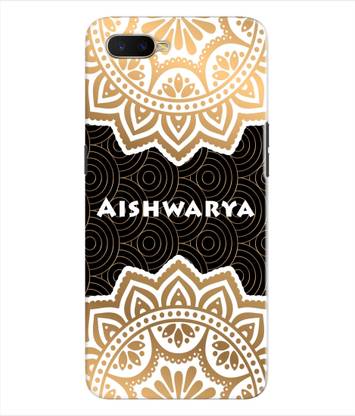 ETECHNIC Back Cover for Oppo K1 With Name Aishwarya