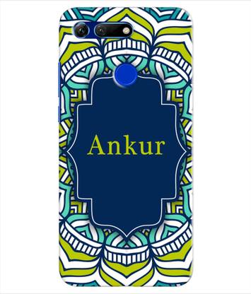 ETECHNIC Back Cover for Honor View 20 With Name Ankur