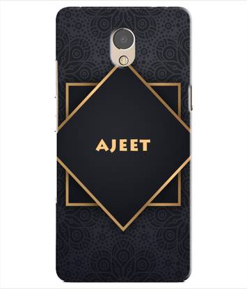 ETECHNIC Back Cover for Lenovo P2 With Name Ajeet