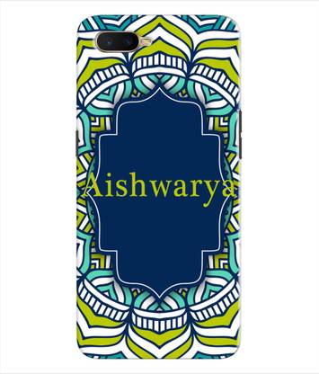 ETECHNIC Back Cover for Oppo K1 With Name Aishwarya