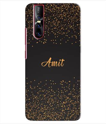 ETECHNIC Back Cover for Vivo V15 Pro With Name Amit
