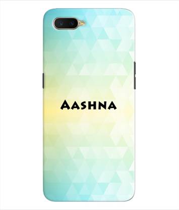 ETECHNIC Back Cover for Oppo K1 With Name Aashna