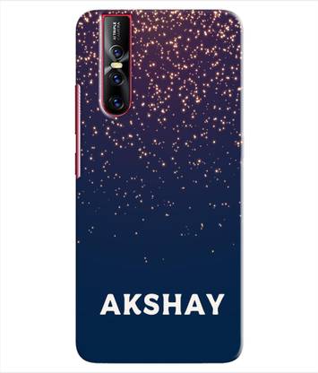 ETECHNIC Back Cover for Vivo V15 Pro With Name Akshay