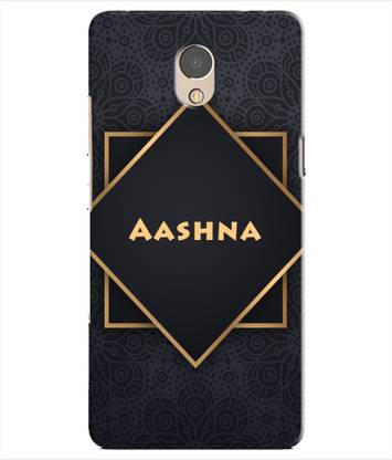 ETECHNIC Back Cover for Lenovo P2 With Name Aashna