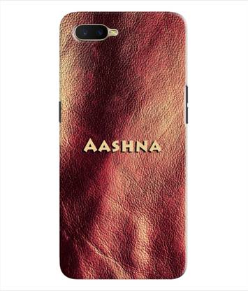 ETECHNIC Back Cover for Oppo K1 With Name Aashna