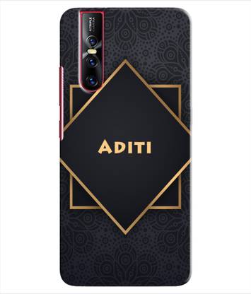 ETECHNIC Back Cover for Vivo V15 Pro With Name Aditi