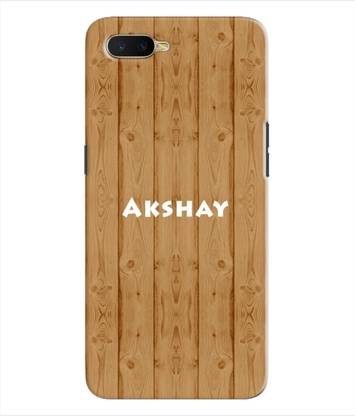 ETECHNIC Back Cover for Oppo K1 With Name Akshay