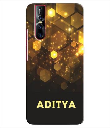 ETECHNIC Back Cover for Vivo V15 Pro With Name Aditya