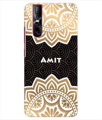 ETECHNIC Back Cover for Vivo V15 Pro With Name Amit