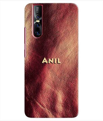 ETECHNIC Back Cover for Vivo V15 Pro With Name Anil