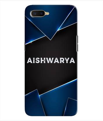 ETECHNIC Back Cover for Oppo K1 With Name Aishwarya