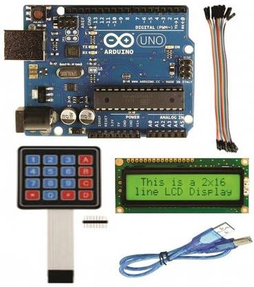Robohaat Arduino UNO Kit for Robotic Projects Micro Controller Board Electronic Hobby Kit