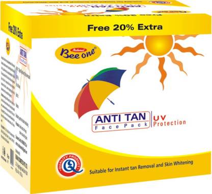 BEE ONE ANTI TAN FACE PACK