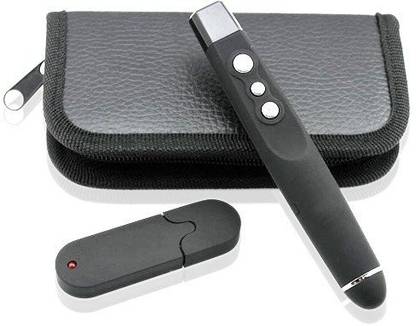 Ever Forever USB Wireless RF Remote Control Player & 1mw Laser Pointer 1000 PP Presenter