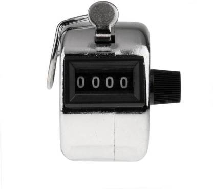 SHOPEE 4 Digit Hand Tally Counters Mechanical Lap Tracker Manual Clicker Analog Tally Counter