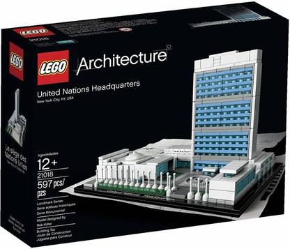 LEGO Architecture United Nations Headquarters 21018