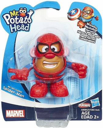 Spiderman Mr. Potato Head Mixable Mashable Heroes Mr. Potato Head As Figure