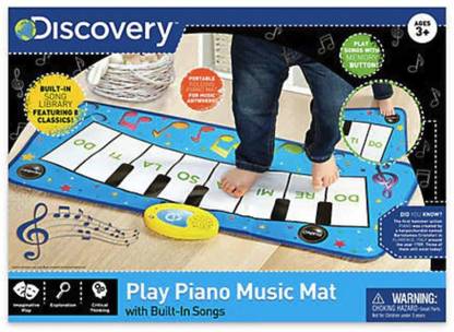 Merchsource Discovery Kids Play Piano Build-In Song Dance Mat