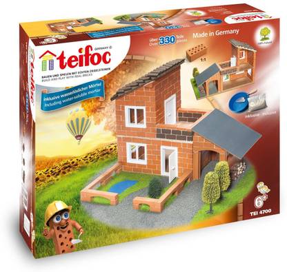 Teifoc Villa With Garage Constructing Set
